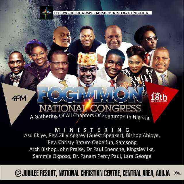 Fogmmon Plans The Biggest Gathering Of Music Ministers In Abuja