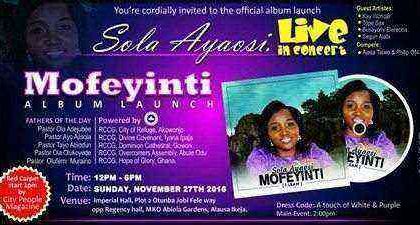 Sola Ayaosi Event 1