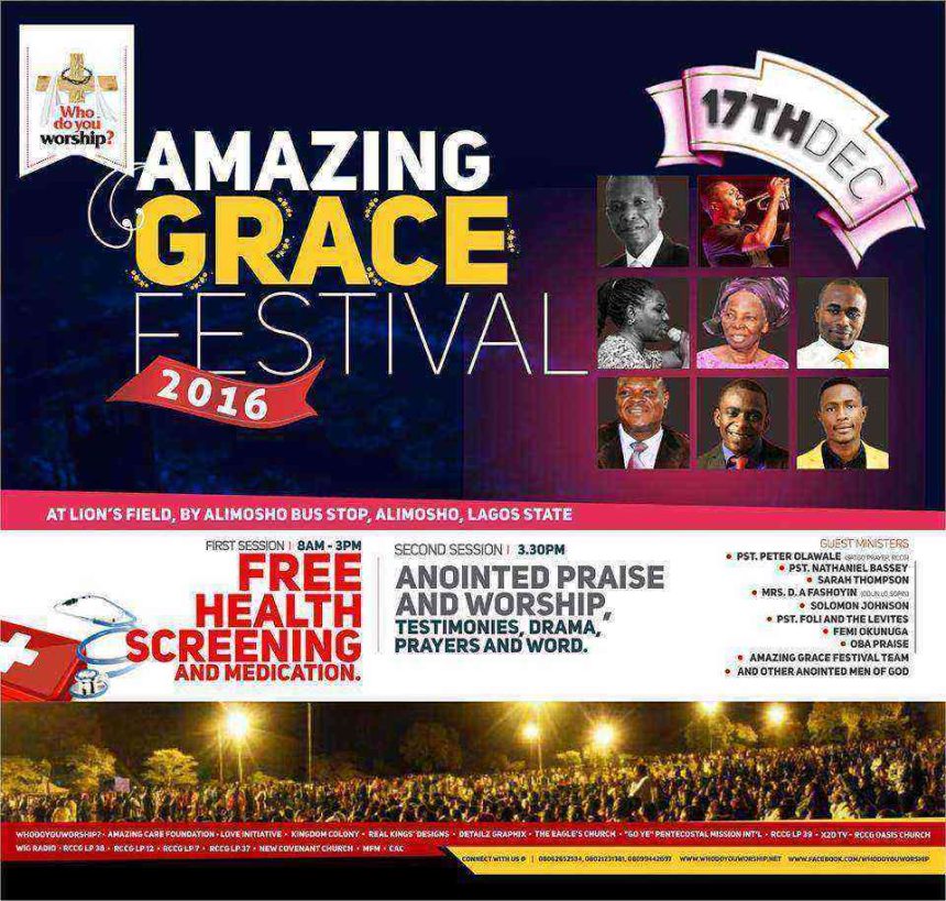 Amazing Grace Festival 2016 17Th Dec 2016