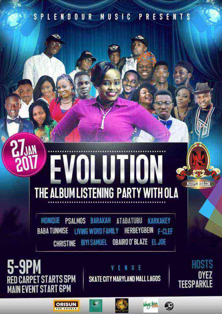 Evolution Album Listen Party With Ola Ngospelmedia2