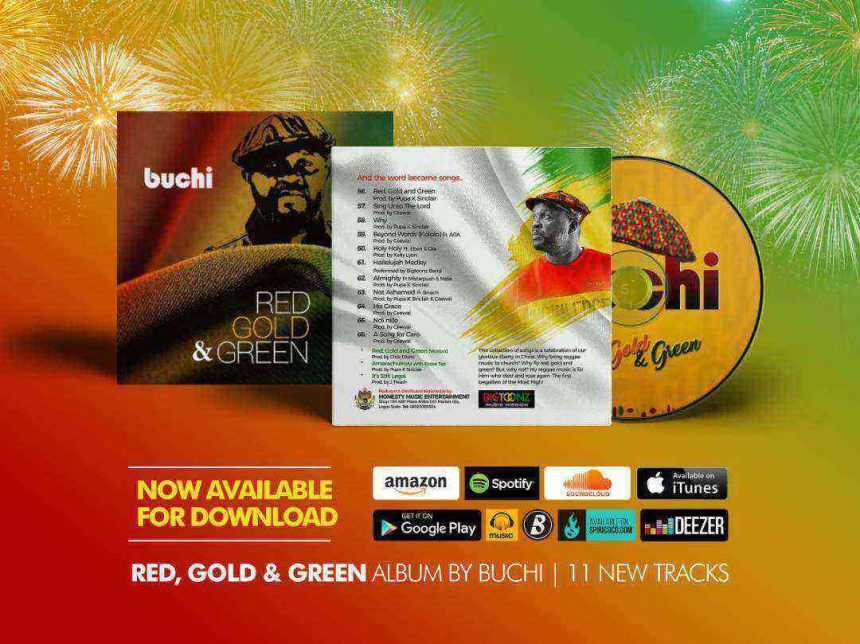 Buchi At Last Releases Red Gold Green Album. Available Now